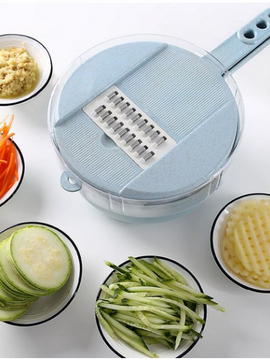 8 In 1 Mandoline Slicer Vegetable Slicer Potato Peeler Carrot Onion Grater With Strainer Vegetable Cutter Kitchen Accessories
